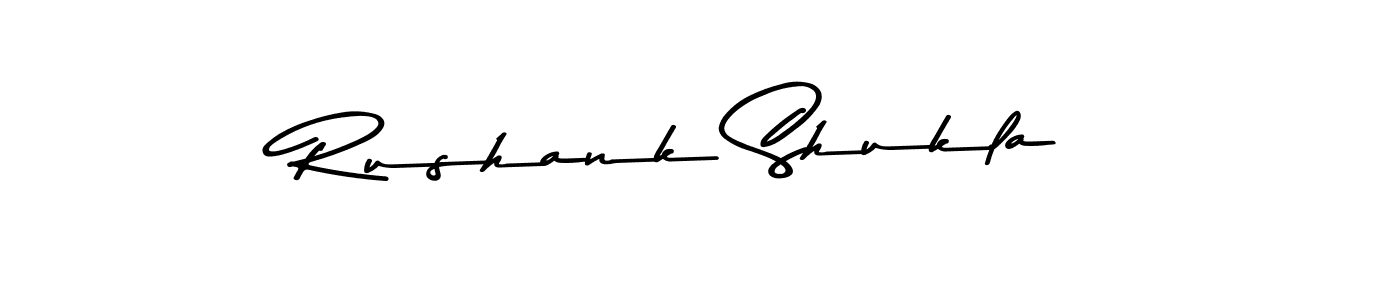 Rushank Shukla stylish signature style. Best Handwritten Sign (Asem Kandis PERSONAL USE) for my name. Handwritten Signature Collection Ideas for my name Rushank Shukla. Rushank Shukla signature style 9 images and pictures png