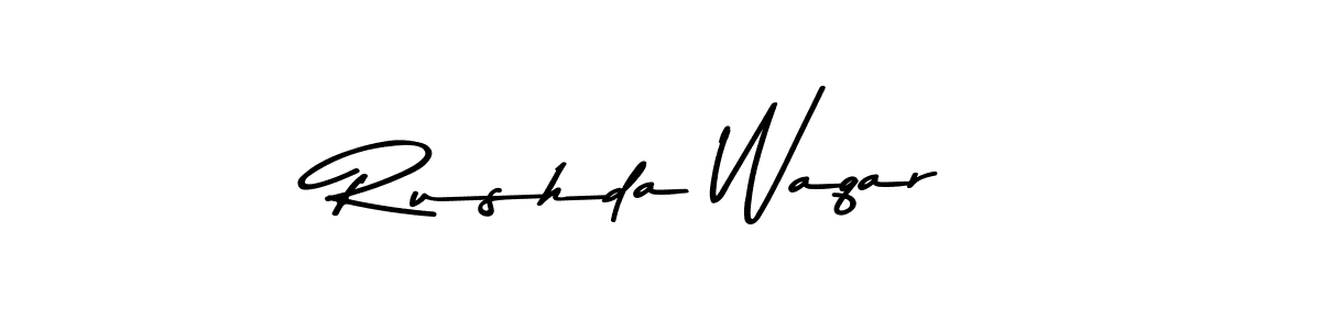 How to Draw Rushda Waqar signature style? Asem Kandis PERSONAL USE is a latest design signature styles for name Rushda Waqar. Rushda Waqar signature style 9 images and pictures png