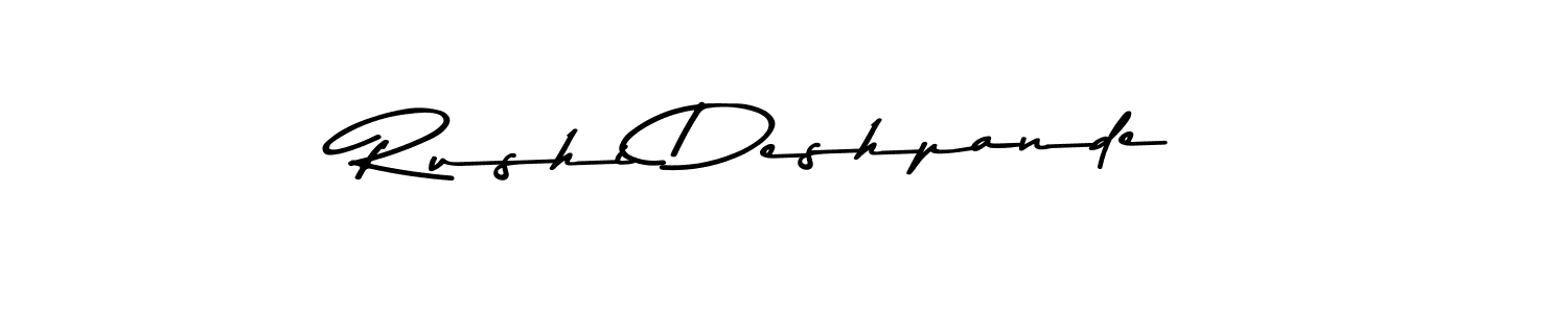 Similarly Asem Kandis PERSONAL USE is the best handwritten signature design. Signature creator online .You can use it as an online autograph creator for name Rushi Deshpande. Rushi Deshpande signature style 9 images and pictures png