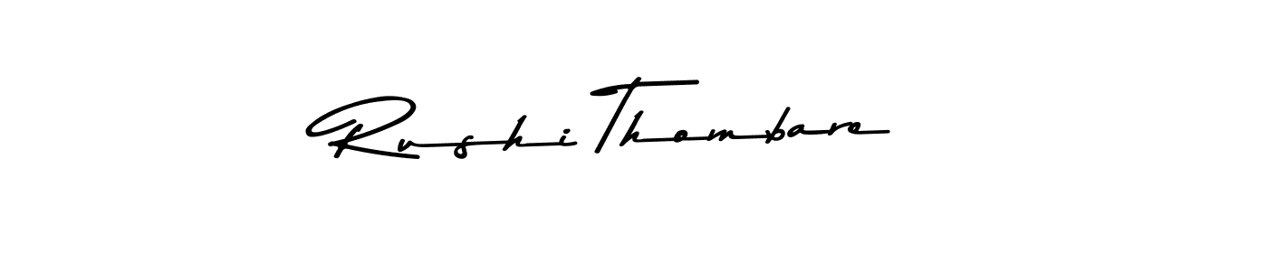 You can use this online signature creator to create a handwritten signature for the name Rushi Thombare. This is the best online autograph maker. Rushi Thombare signature style 9 images and pictures png