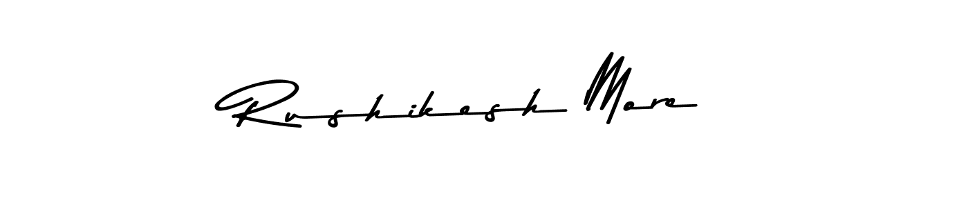It looks lik you need a new signature style for name Rushikesh More. Design unique handwritten (Asem Kandis PERSONAL USE) signature with our free signature maker in just a few clicks. Rushikesh More signature style 9 images and pictures png