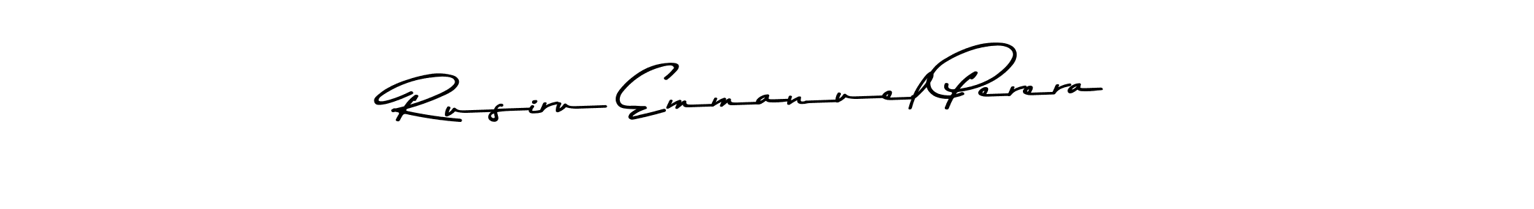 Also we have Rusiru Emmanuel Perera name is the best signature style. Create professional handwritten signature collection using Asem Kandis PERSONAL USE autograph style. Rusiru Emmanuel Perera signature style 9 images and pictures png