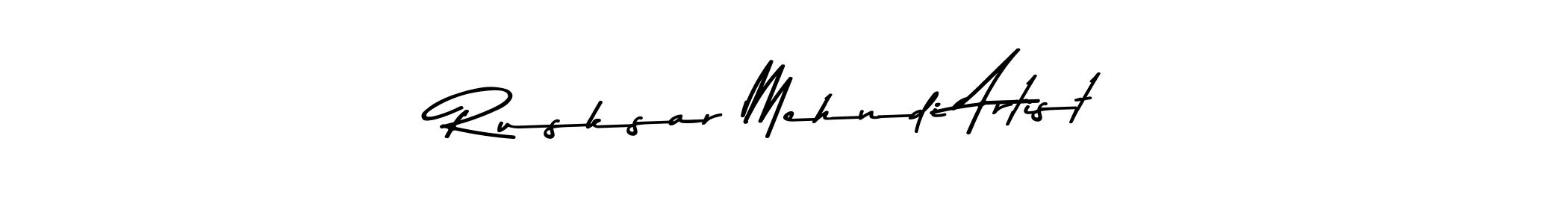 This is the best signature style for the Rusksar Mehndi Artist name. Also you like these signature font (Asem Kandis PERSONAL USE). Mix name signature. Rusksar Mehndi Artist signature style 9 images and pictures png
