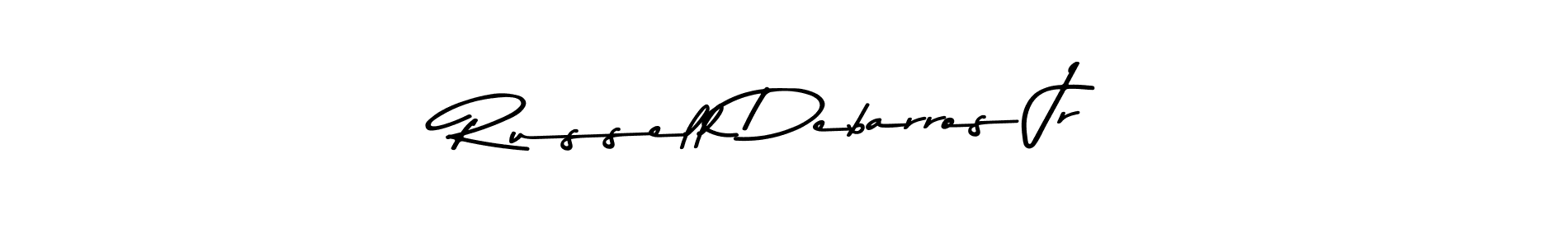 Similarly Asem Kandis PERSONAL USE is the best handwritten signature design. Signature creator online .You can use it as an online autograph creator for name Russell Debarros Jr. Russell Debarros Jr signature style 9 images and pictures png