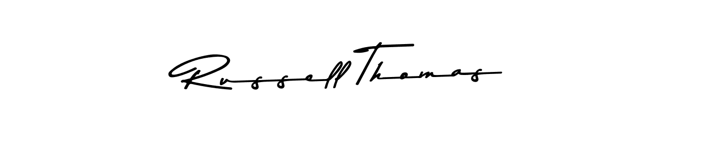 Make a beautiful signature design for name Russell Thomas. Use this online signature maker to create a handwritten signature for free. Russell Thomas signature style 9 images and pictures png