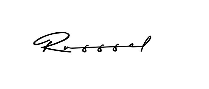 How to make Russsel signature? Asem Kandis PERSONAL USE is a professional autograph style. Create handwritten signature for Russsel name. Russsel signature style 9 images and pictures png