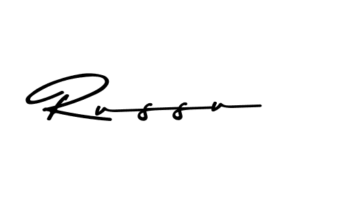 Also You can easily find your signature by using the search form. We will create Russu name handwritten signature images for you free of cost using Asem Kandis PERSONAL USE sign style. Russu signature style 9 images and pictures png