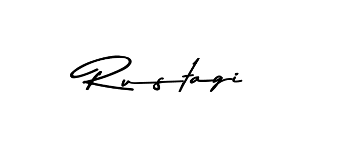 Similarly Asem Kandis PERSONAL USE is the best handwritten signature design. Signature creator online .You can use it as an online autograph creator for name Rustagi. Rustagi signature style 9 images and pictures png