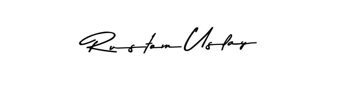 Similarly Asem Kandis PERSONAL USE is the best handwritten signature design. Signature creator online .You can use it as an online autograph creator for name Rustom Uslay. Rustom Uslay signature style 9 images and pictures png