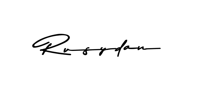 Make a beautiful signature design for name Rusydan. Use this online signature maker to create a handwritten signature for free. Rusydan signature style 9 images and pictures png