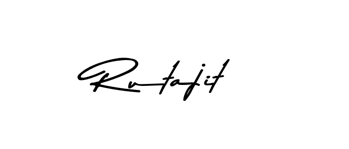 Make a short Rutajit signature style. Manage your documents anywhere anytime using Asem Kandis PERSONAL USE. Create and add eSignatures, submit forms, share and send files easily. Rutajit signature style 9 images and pictures png