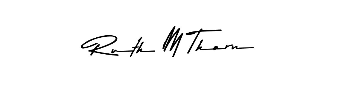 See photos of Ruth M Thorn official signature by Spectra . Check more albums & portfolios. Read reviews & check more about Asem Kandis PERSONAL USE font. Ruth M Thorn signature style 9 images and pictures png