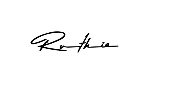 The best way (Asem Kandis PERSONAL USE) to make a short signature is to pick only two or three words in your name. The name Ruthie include a total of six letters. For converting this name. Ruthie signature style 9 images and pictures png