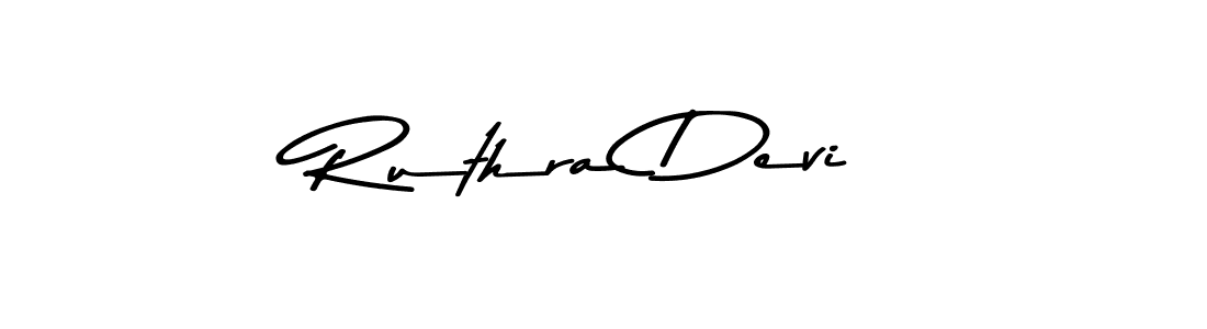 The best way (Asem Kandis PERSONAL USE) to make a short signature is to pick only two or three words in your name. The name Ruthra Devi include a total of six letters. For converting this name. Ruthra Devi signature style 9 images and pictures png