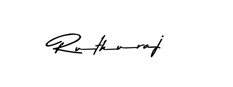 You can use this online signature creator to create a handwritten signature for the name Ruthuraj. This is the best online autograph maker. Ruthuraj signature style 9 images and pictures png