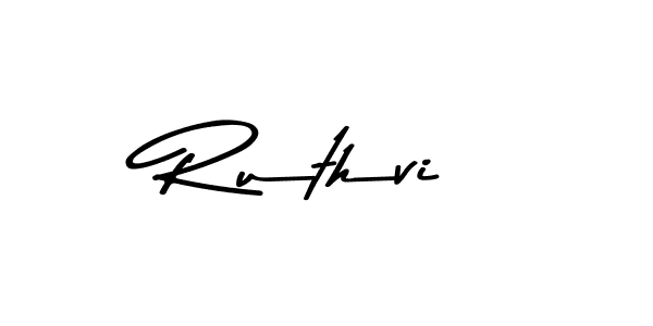 Also we have Ruthvi name is the best signature style. Create professional handwritten signature collection using Asem Kandis PERSONAL USE autograph style. Ruthvi signature style 9 images and pictures png