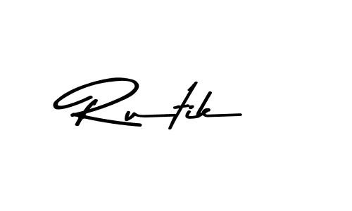 Similarly Asem Kandis PERSONAL USE is the best handwritten signature design. Signature creator online .You can use it as an online autograph creator for name Rutik. Rutik signature style 9 images and pictures png