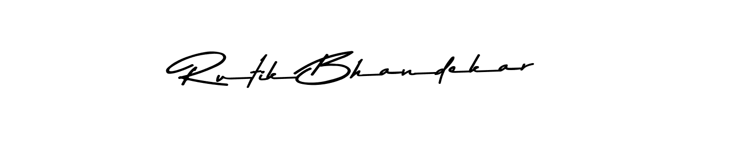 Similarly Asem Kandis PERSONAL USE is the best handwritten signature design. Signature creator online .You can use it as an online autograph creator for name Rutik Bhandekar. Rutik Bhandekar signature style 9 images and pictures png