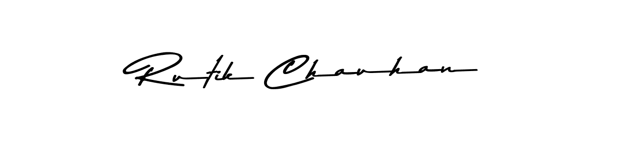 Also You can easily find your signature by using the search form. We will create Rutik Chauhan name handwritten signature images for you free of cost using Asem Kandis PERSONAL USE sign style. Rutik Chauhan signature style 9 images and pictures png
