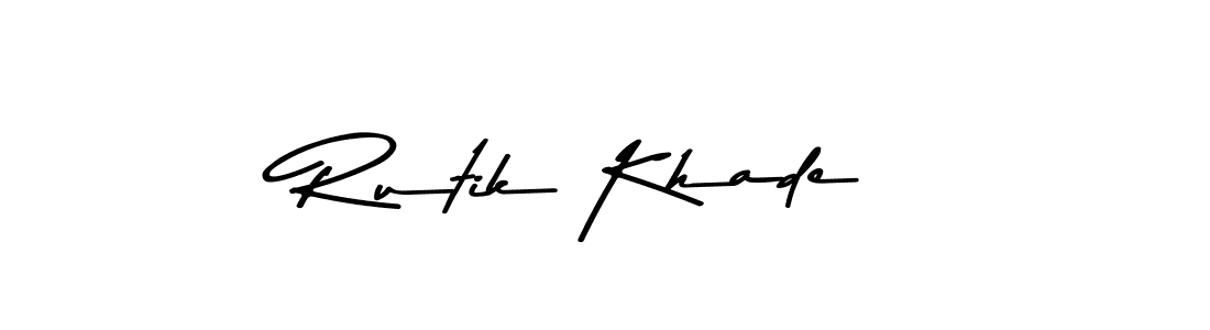 Once you've used our free online signature maker to create your best signature Asem Kandis PERSONAL USE style, it's time to enjoy all of the benefits that Rutik Khade name signing documents. Rutik Khade signature style 9 images and pictures png