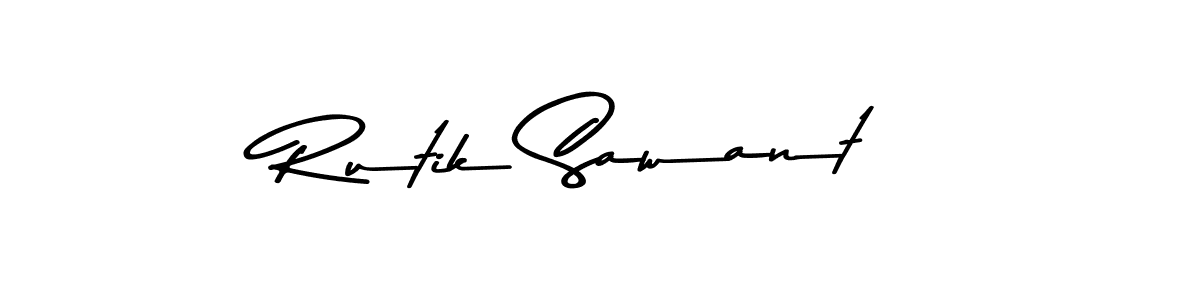 Also You can easily find your signature by using the search form. We will create Rutik Sawant name handwritten signature images for you free of cost using Asem Kandis PERSONAL USE sign style. Rutik Sawant signature style 9 images and pictures png