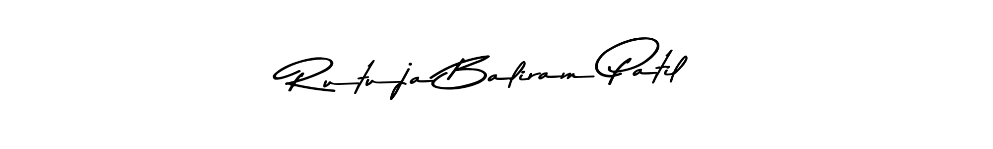 Make a beautiful signature design for name Rutuja Baliram Patil. Use this online signature maker to create a handwritten signature for free. Rutuja Baliram Patil signature style 9 images and pictures png
