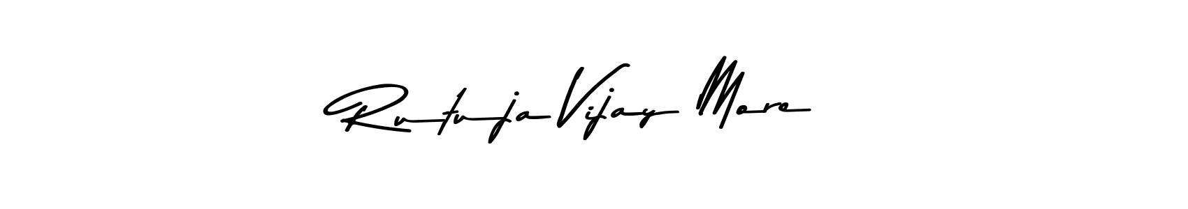You can use this online signature creator to create a handwritten signature for the name Rutuja Vijay More. This is the best online autograph maker. Rutuja Vijay More signature style 9 images and pictures png