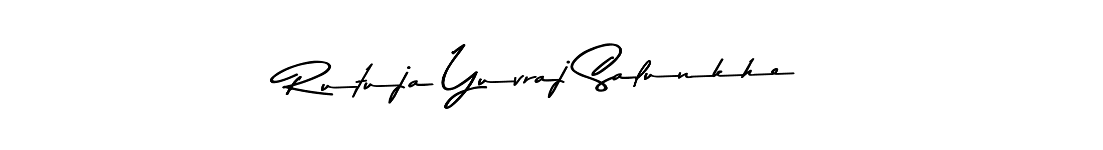 Also we have Rutuja Yuvraj Salunkhe name is the best signature style. Create professional handwritten signature collection using Asem Kandis PERSONAL USE autograph style. Rutuja Yuvraj Salunkhe signature style 9 images and pictures png