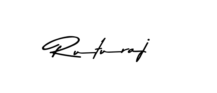 Ruturaj stylish signature style. Best Handwritten Sign (Asem Kandis PERSONAL USE) for my name. Handwritten Signature Collection Ideas for my name Ruturaj. Ruturaj signature style 9 images and pictures png