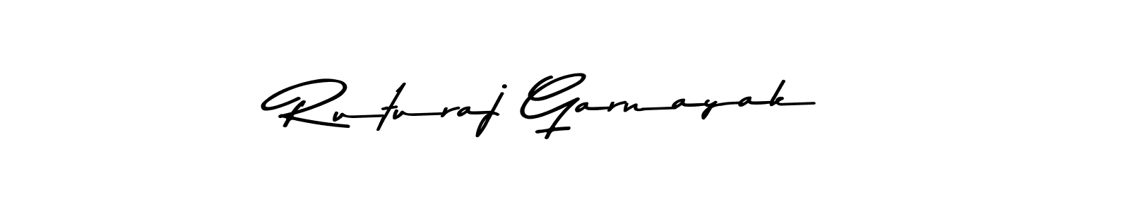 You should practise on your own different ways (Asem Kandis PERSONAL USE) to write your name (Ruturaj Garnayak) in signature. don't let someone else do it for you. Ruturaj Garnayak signature style 9 images and pictures png