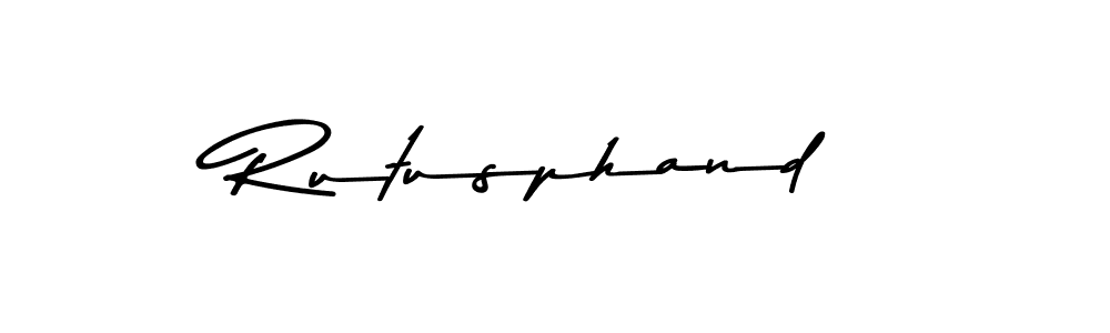 Also You can easily find your signature by using the search form. We will create Rutusphand name handwritten signature images for you free of cost using Asem Kandis PERSONAL USE sign style. Rutusphand signature style 9 images and pictures png
