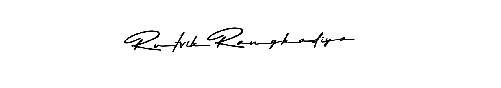 Make a beautiful signature design for name Rutvik Ranghadiya. Use this online signature maker to create a handwritten signature for free. Rutvik Ranghadiya signature style 9 images and pictures png
