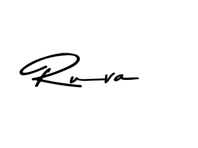 Asem Kandis PERSONAL USE is a professional signature style that is perfect for those who want to add a touch of class to their signature. It is also a great choice for those who want to make their signature more unique. Get Ruva name to fancy signature for free. Ruva signature style 9 images and pictures png