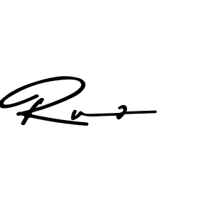 Make a beautiful signature design for name Ruz. Use this online signature maker to create a handwritten signature for free. Ruz signature style 9 images and pictures png