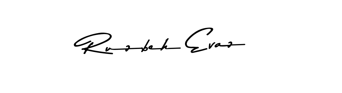 Make a short Ruzbeh Evaz signature style. Manage your documents anywhere anytime using Asem Kandis PERSONAL USE. Create and add eSignatures, submit forms, share and send files easily. Ruzbeh Evaz signature style 9 images and pictures png