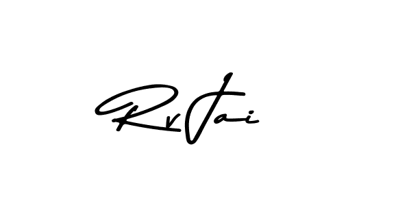 Use a signature maker to create a handwritten signature online. With this signature software, you can design (Asem Kandis PERSONAL USE) your own signature for name Rv Jai. Rv Jai signature style 9 images and pictures png