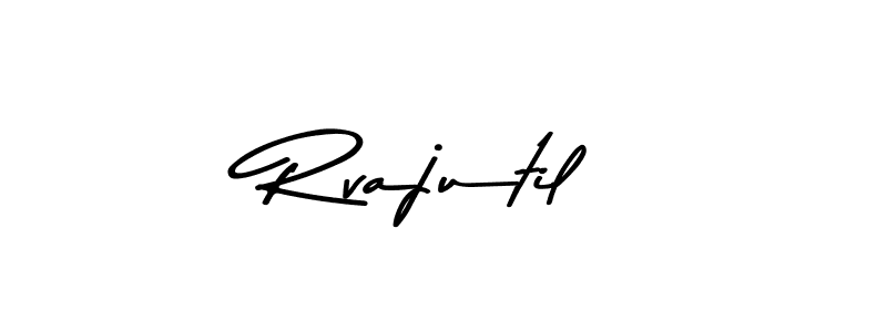 Use a signature maker to create a handwritten signature online. With this signature software, you can design (Asem Kandis PERSONAL USE) your own signature for name Rvajutil. Rvajutil signature style 9 images and pictures png