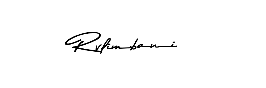 if you are searching for the best signature style for your name Rvlimbani. so please give up your signature search. here we have designed multiple signature styles  using Asem Kandis PERSONAL USE. Rvlimbani signature style 9 images and pictures png