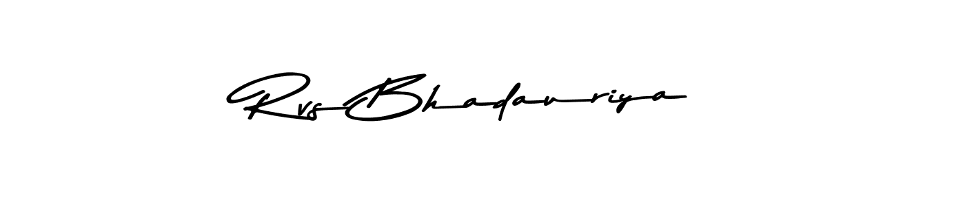 Once you've used our free online signature maker to create your best signature Asem Kandis PERSONAL USE style, it's time to enjoy all of the benefits that Rvs Bhadauriya name signing documents. Rvs Bhadauriya signature style 9 images and pictures png