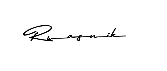 Also You can easily find your signature by using the search form. We will create Rwasnik name handwritten signature images for you free of cost using Asem Kandis PERSONAL USE sign style. Rwasnik signature style 9 images and pictures png