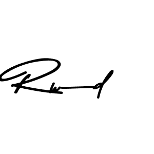How to Draw Rwd signature style? Asem Kandis PERSONAL USE is a latest design signature styles for name Rwd. Rwd signature style 9 images and pictures png