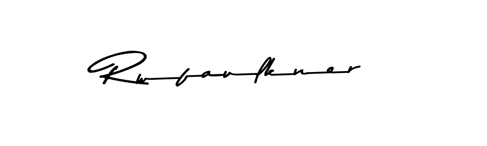 Make a beautiful signature design for name Rwfaulkner. Use this online signature maker to create a handwritten signature for free. Rwfaulkner signature style 9 images and pictures png