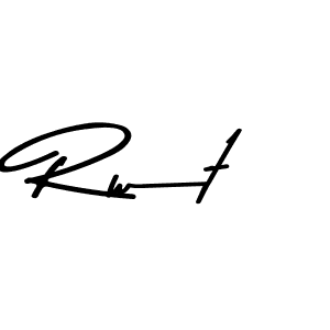 You should practise on your own different ways (Asem Kandis PERSONAL USE) to write your name (Rwt) in signature. don't let someone else do it for you. Rwt signature style 9 images and pictures png