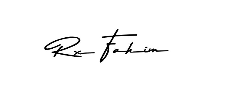 This is the best signature style for the Rx Fahim name. Also you like these signature font (Asem Kandis PERSONAL USE). Mix name signature. Rx Fahim signature style 9 images and pictures png