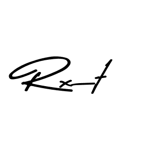 How to make Rxt signature? Asem Kandis PERSONAL USE is a professional autograph style. Create handwritten signature for Rxt name. Rxt signature style 9 images and pictures png