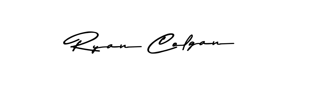 Similarly Asem Kandis PERSONAL USE is the best handwritten signature design. Signature creator online .You can use it as an online autograph creator for name Ryan Colgan. Ryan Colgan signature style 9 images and pictures png