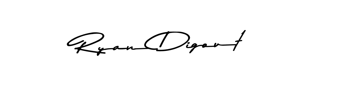 This is the best signature style for the Ryan Digout name. Also you like these signature font (Asem Kandis PERSONAL USE). Mix name signature. Ryan Digout signature style 9 images and pictures png