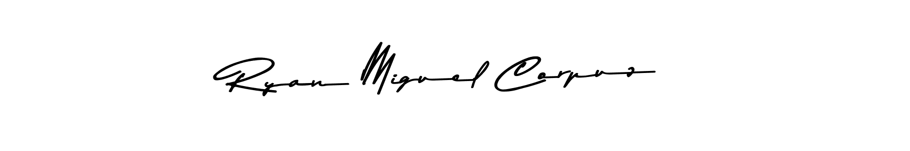 Make a short Ryan Miguel Corpuz signature style. Manage your documents anywhere anytime using Asem Kandis PERSONAL USE. Create and add eSignatures, submit forms, share and send files easily. Ryan Miguel Corpuz signature style 9 images and pictures png