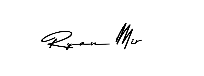 Create a beautiful signature design for name Ryan Mir. With this signature (Asem Kandis PERSONAL USE) fonts, you can make a handwritten signature for free. Ryan Mir signature style 9 images and pictures png