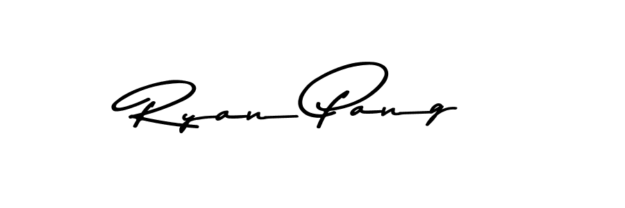 Make a beautiful signature design for name Ryan Pang. With this signature (Asem Kandis PERSONAL USE) style, you can create a handwritten signature for free. Ryan Pang signature style 9 images and pictures png